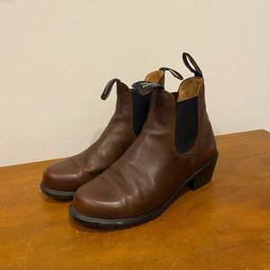Blundstone Brown Heeled Boots